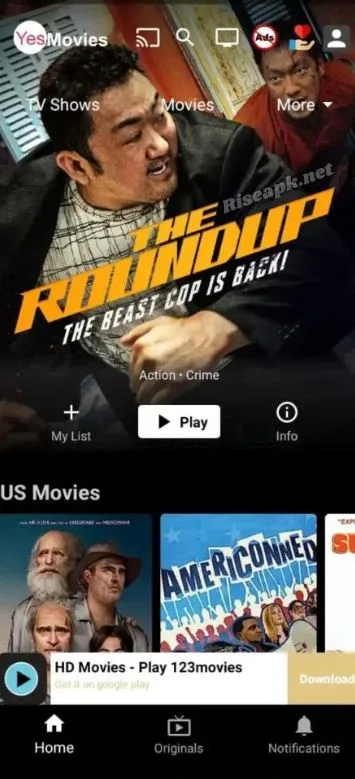 Features of the Series 9 APK Movie App