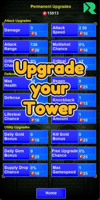 Enhanced Towers and Abilities